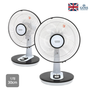 고스 12인치(30cm) 탁상용 선풍기 GSF-7747KN 데스크팬 작은 스탠드 선풍기 캠핑 가정용, 상세페이지 참조, 상세페이지 참조