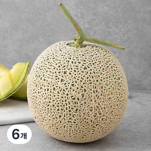 새벽경매 머스크 메론, 1.9kg, 6개
