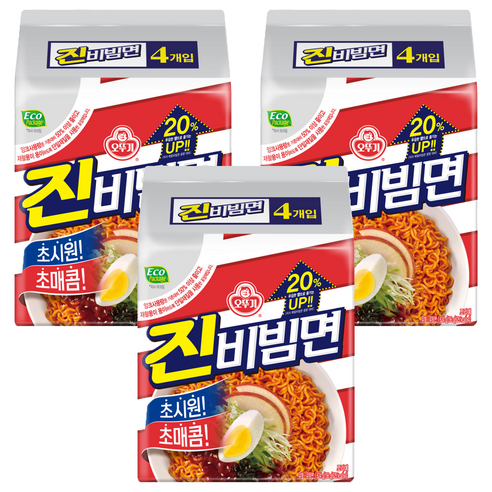 오뚜기 진비빔면 156g