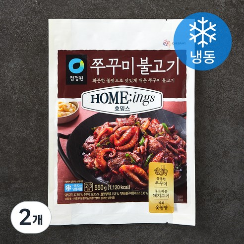 청정원 호밍스 쭈꾸미 불고기 (냉동)
