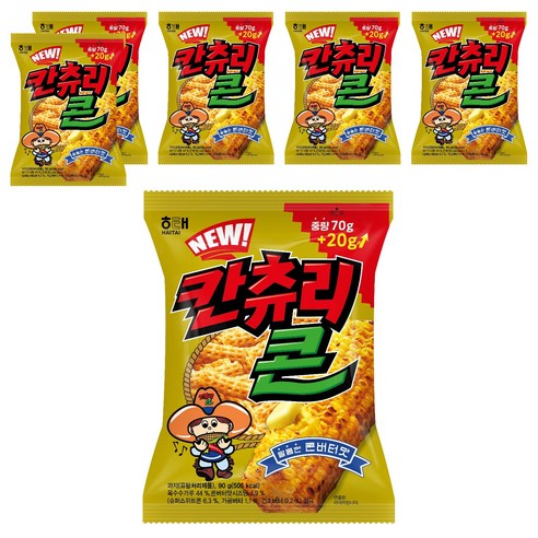 해태제과 뉴 칸츄리콘 콘버터맛