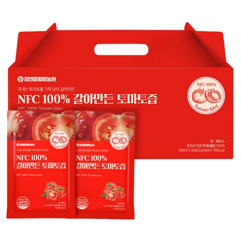 참앤들황토농원 NFC 토마토즙