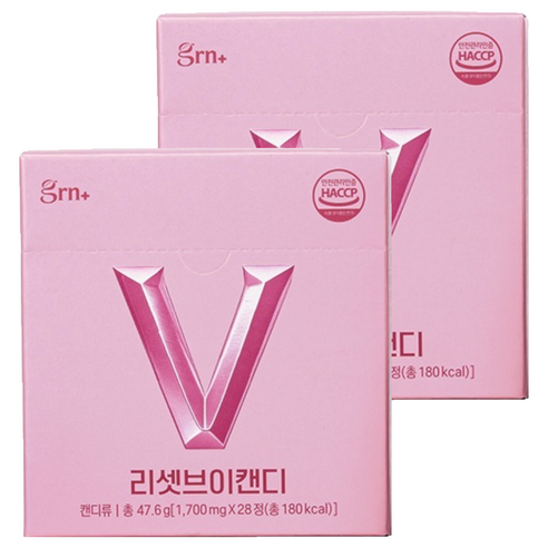 GRN 리셋브이캔디 타트체리맛 47.6g