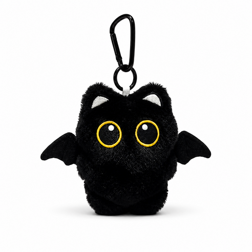 다다랜드 깜냥 고양이 인형 키링, 12cm, 악마, 1개
