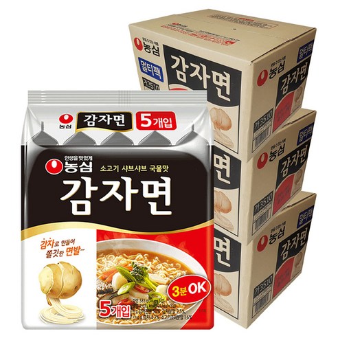 농심 감자면 117g
