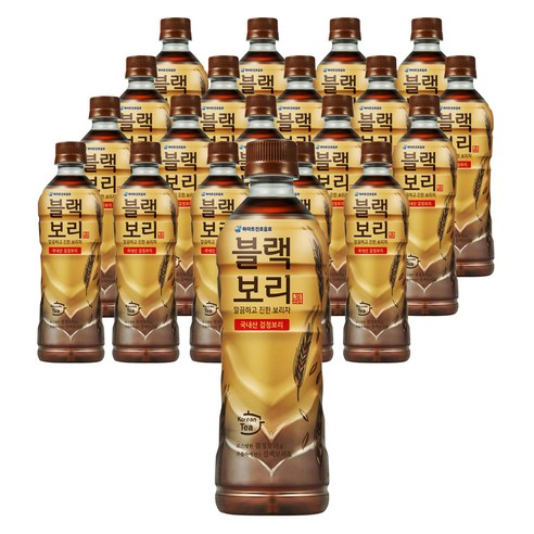 하이트진로 블랙보리 오리지널, 520ml, 20개