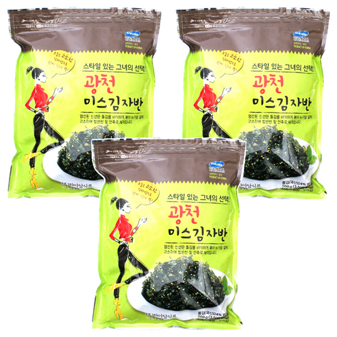 한아담식품 광천 미스 김자반
