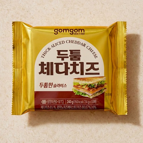 [로켓프레시] 곰곰 두툼 체다치즈