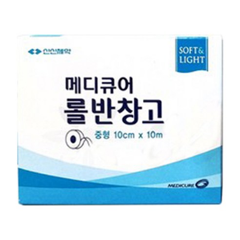 메디큐어 롤 반창고, 1개입, 1개