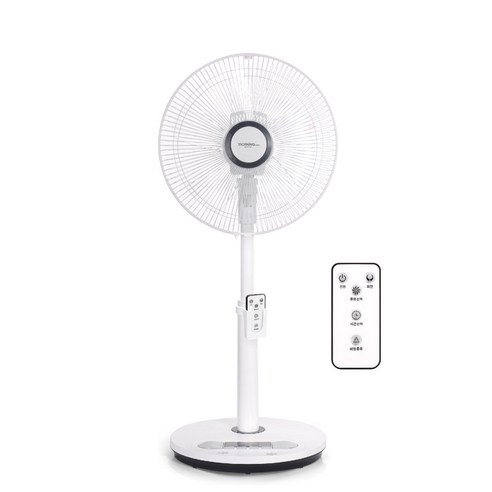 대웅모닝컴 미세풍 발터치 좌석용 리모컨 선풍기