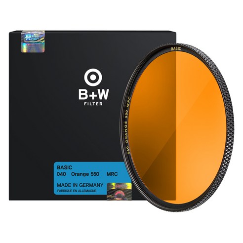 슈나이더크로이츠나흐 B + W BASIC 카메라렌즈필터 ORANGE 82mm