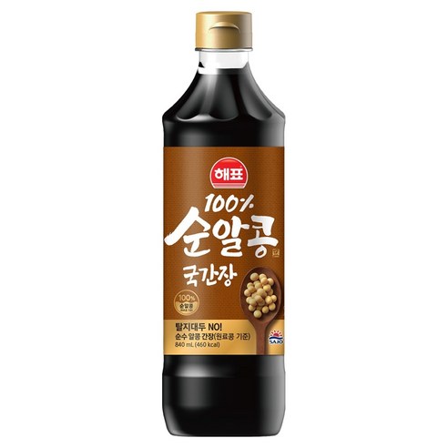 해표 순알콩 국간장, 1개, 840ml