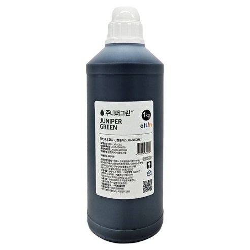 엘틴 푸드칼라 식용색소 진한 주니퍼그린, 1kg, 1개