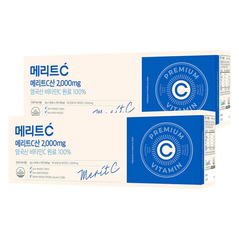 휴온스 메리트C산 2000mg, 180g, 2개