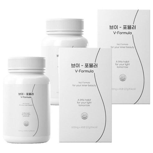 우먼셀렉 브이포뮬러 브로멜라인 27g, 45정, 2개