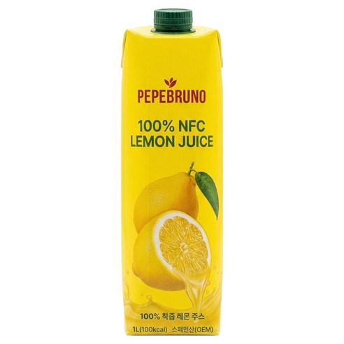 페페브루노 NFC 착즙 레몬 주스