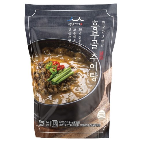 소씨네흥부골남원추어탕, 1개, 500g