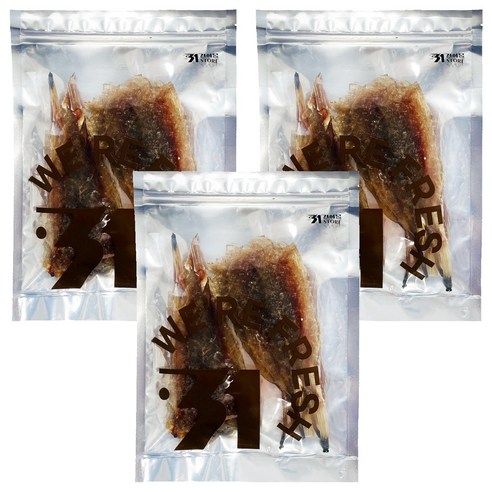 31건어물 통순살 꼬리아귀포, 200g, 3개