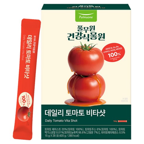 풀무원건강식물원 데일리 토마토 비타샷 28p