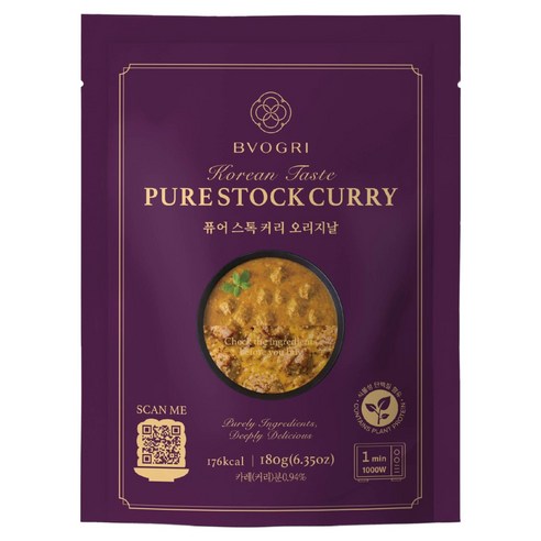데이웰즈 퓨어 스톡 커리, 180g, 1개