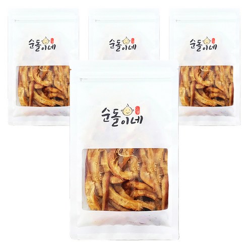 순돌이네 바베큐 페스츄리 오징어, 4개, 130g