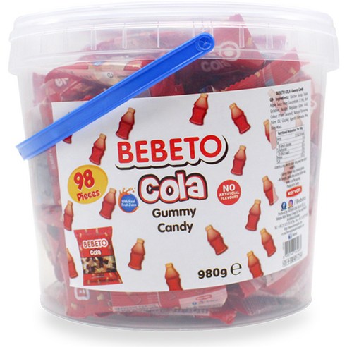 베베토 콜라향 젤리 98개입, 980g, 1개