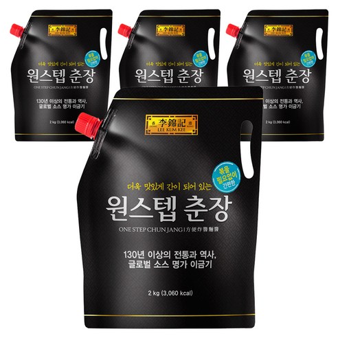 이금기 원스텝 춘장, 2kg, 4개