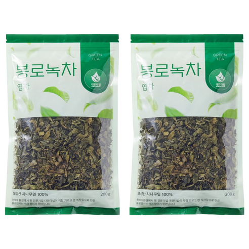 대한다업 봉로녹차 엽차