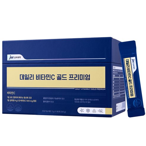 JW중외제약 데일리 비타민C 골드 프리미엄 180p