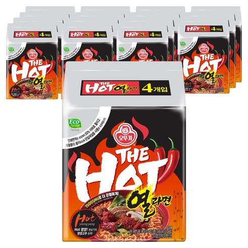 오뚜기 더핫 열라면 120g