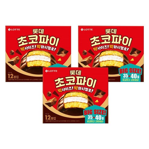 롯데웰푸드 초코파이 12p