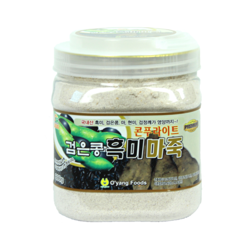 오양식품 콘푸라이트 검은콩 흑미 마죽, 800g, 1개