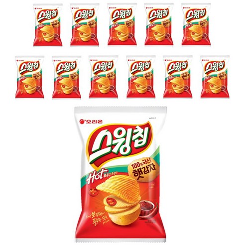 오리온 스윙칩 볶음고추장맛