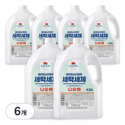 줌 베이직 베이킹소다 담은 액체 세탁세제