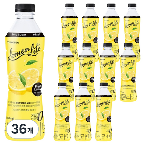 링티 레몬라이트, 36개, 1L