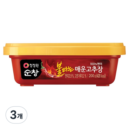 청정원순창 현미 불타는매운고추장