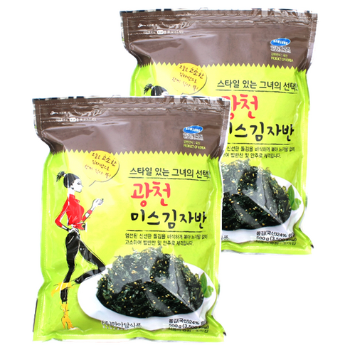 한아담식품 광천 미스 김자반