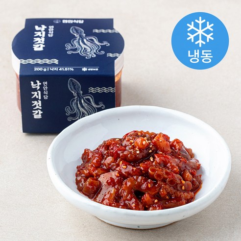 [로켓프레시] 연안식당 낙지 젓갈, 200g, 1개