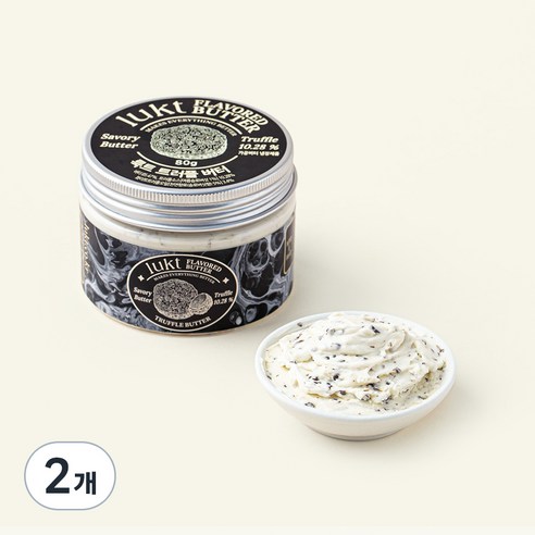 [로켓프레시] 룩트 트러플 버터, 80g, 2개
