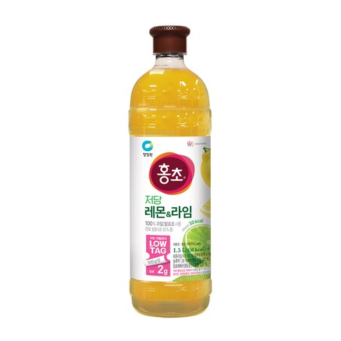 홍초 저당 레몬 라임