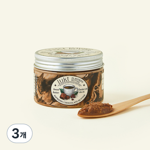 [로켓프레시] 룩트 에스프레소 초콜릿 버터, 90g, 3개