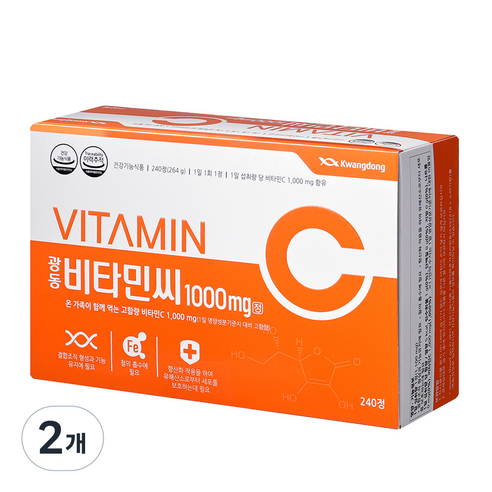 광동제약 비타민C 1000mg 8개월분
