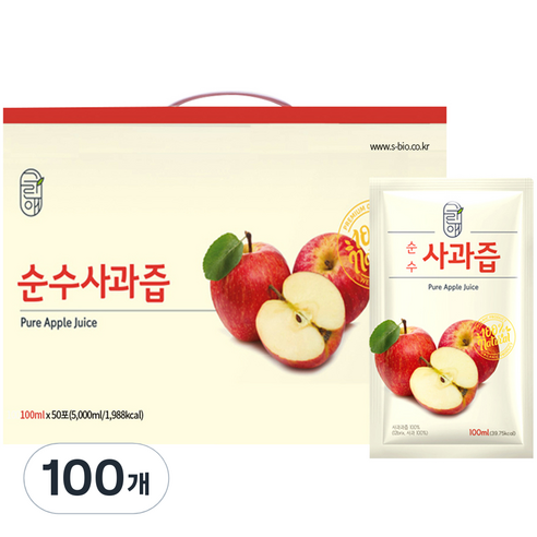 그린애 순수 사과즙