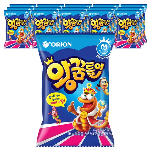 오리온 왕꿈틀이 젤리