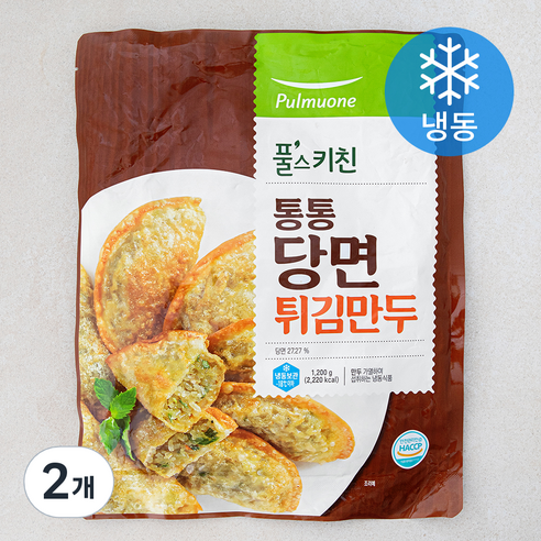 [로켓프레시] 풀무원 풀스키친 통통당면 튀김만두 (냉동)