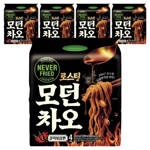 풀무원 로스팅 모던차오 갈릭볶음면 110.6g