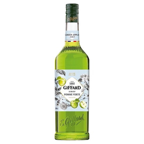 지파드 그린애플 시럽, 1L, 1개