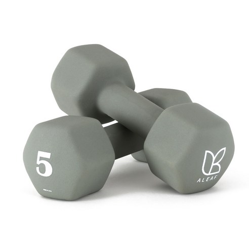 아리프 네오프렌 선인장 아령, 5kg, 2개