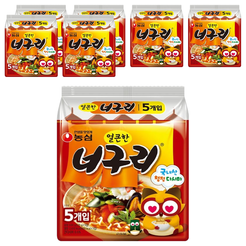 너구리 얼큰한 120g