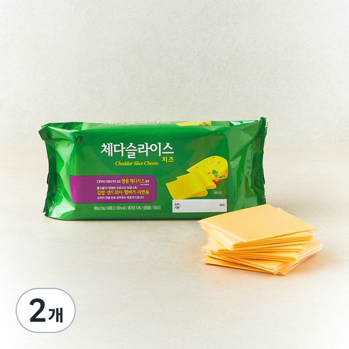 [로켓프레시] 남양유업 드빈치 체다 슬라이스 치즈